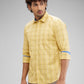 Parx Yellow Casual Shirt 