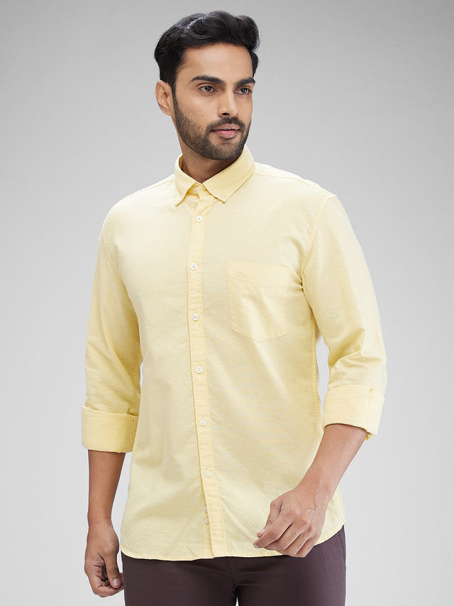 Parx Yellow Casual Shirt 