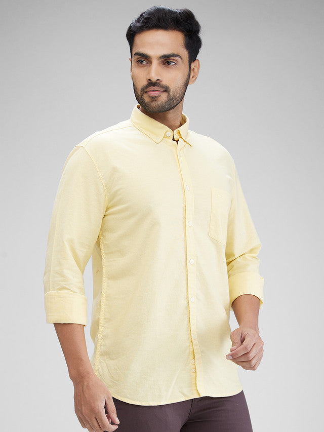 Parx Yellow Casual Shirt 