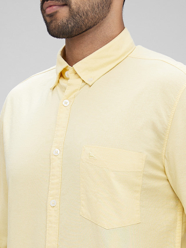 Parx Yellow Casual Shirt 