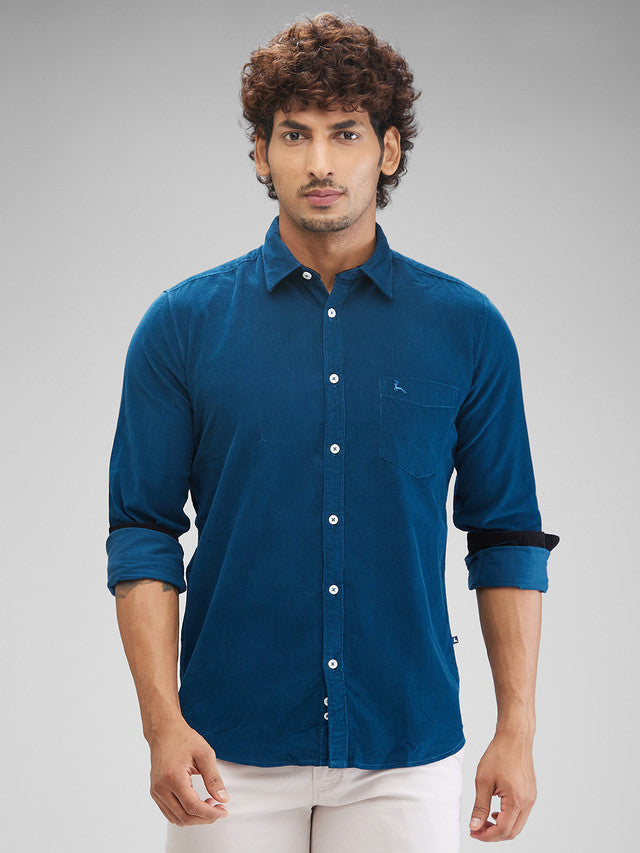 Parx Blue Casual Shirt 