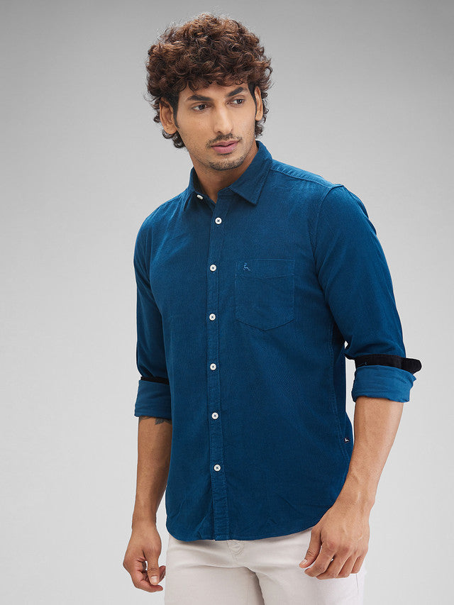 Parx Blue Casual Shirt 