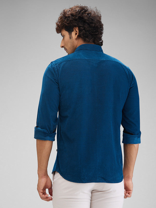 Parx Blue Casual Shirt 