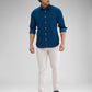 Parx Blue Casual Shirt 