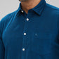 Parx Blue Casual Shirt 