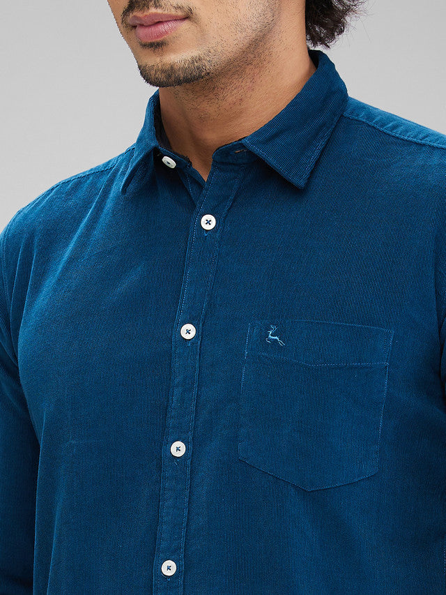 Parx Blue Casual Shirt 