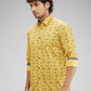 Parx Yellow Casual Shirt 