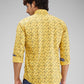 Parx Yellow Casual Shirt 