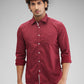 Parx Maroon Casual Shirt 