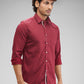 Parx Maroon Casual Shirt 