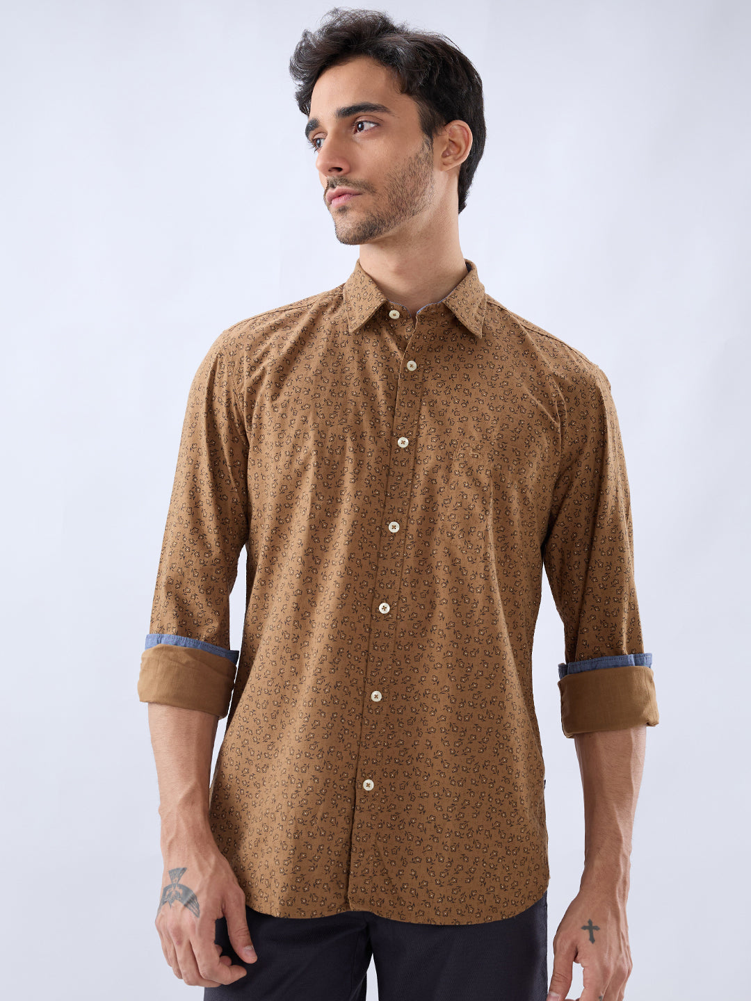 Parx Brown Shirt 