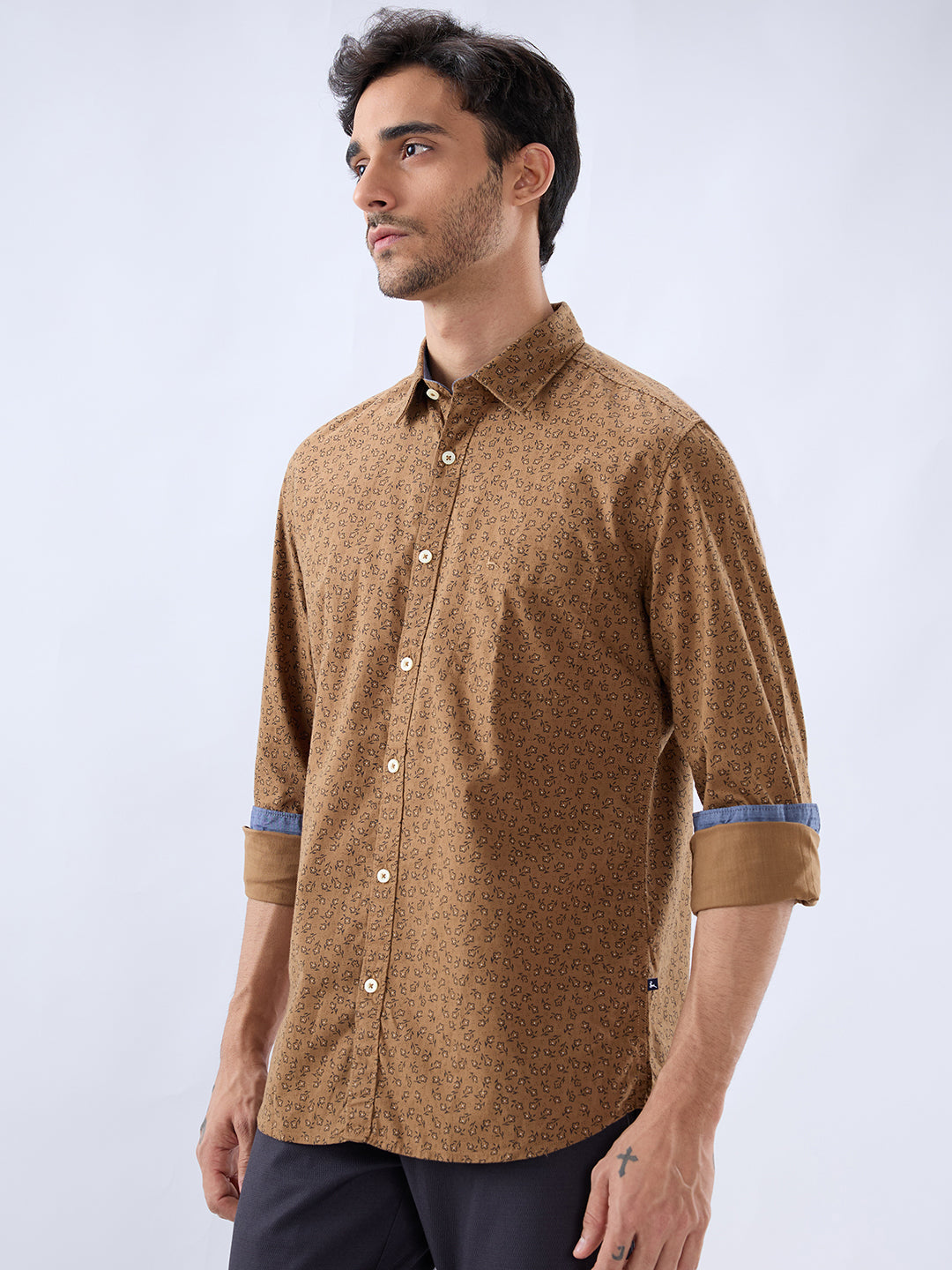 Parx Brown Shirt 