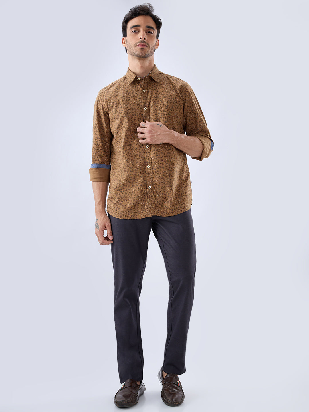 Parx Brown Shirt 