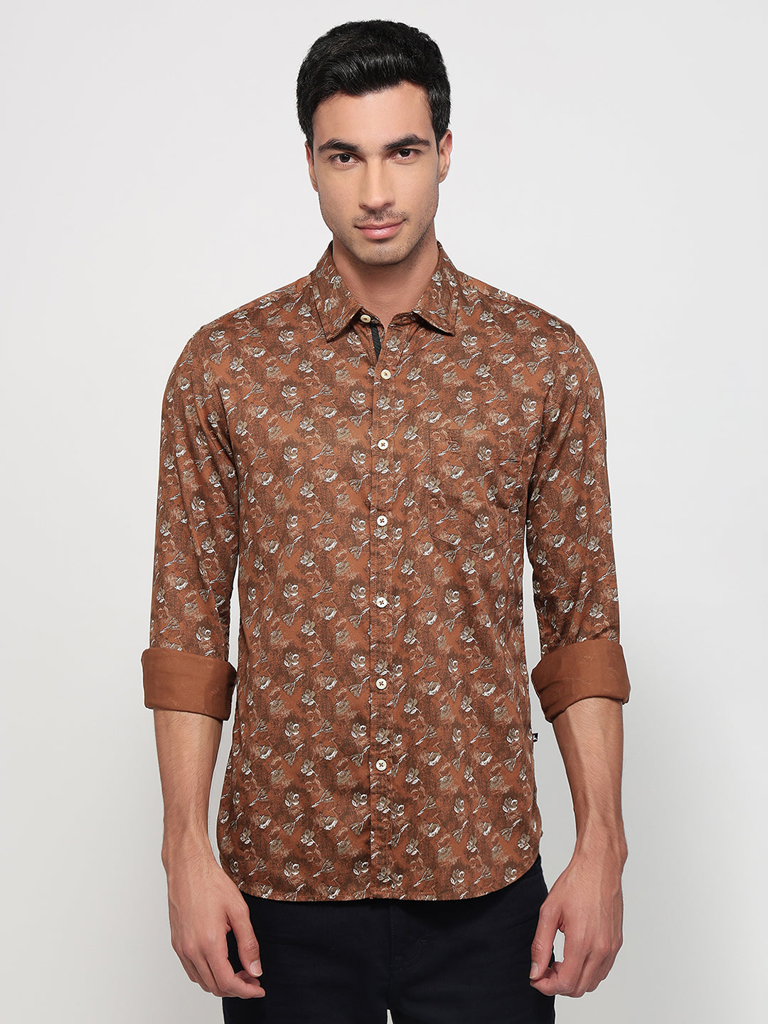 Parx Brown Shirt 