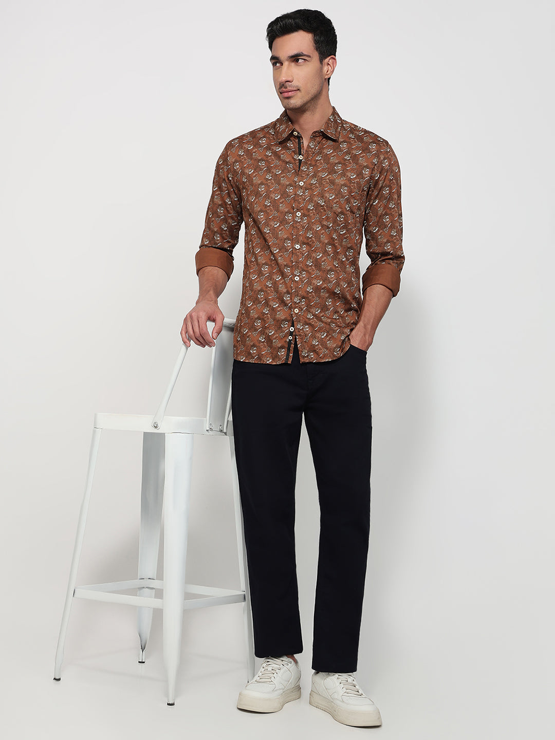 Parx Brown Shirt 