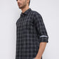 Parx Black Casual Shirt