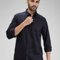 Parx Black Casual Shirt 