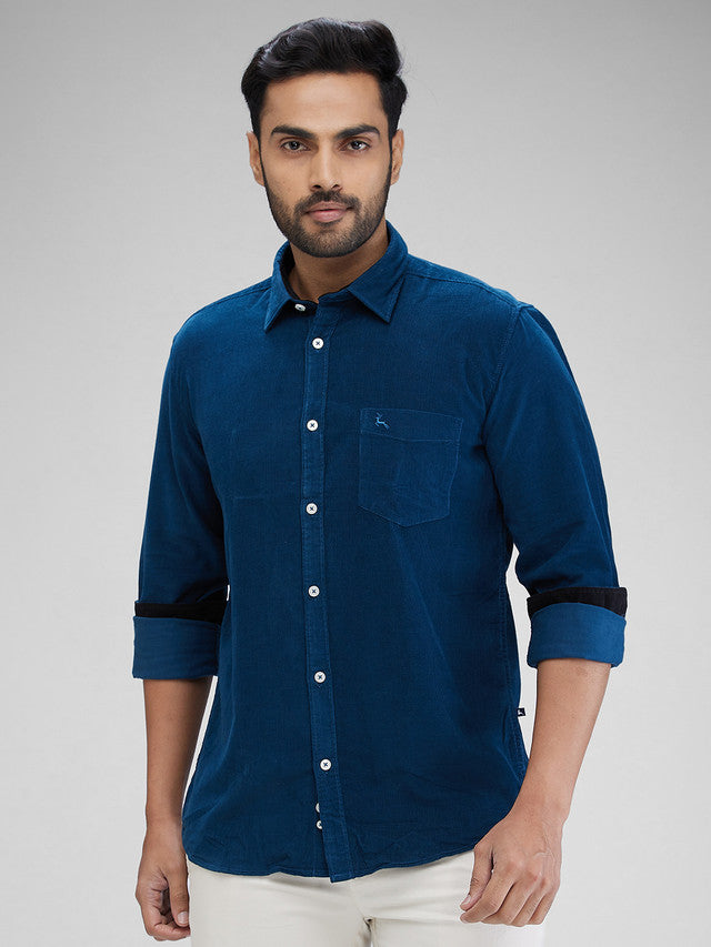 Parx Blue Casual Shirt 