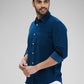 Parx Blue Casual Shirt 