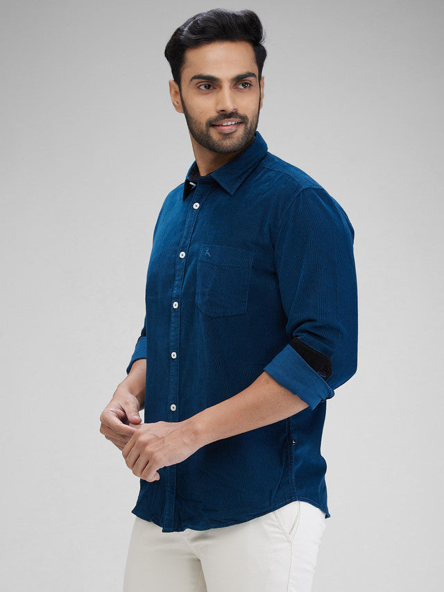 Parx Blue Casual Shirt 