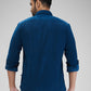 Parx Blue Casual Shirt 