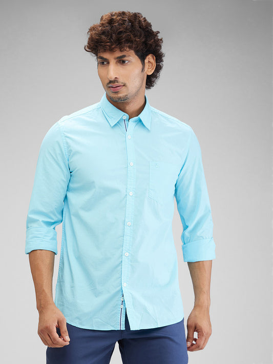 Parx Blue Casual Shirt 