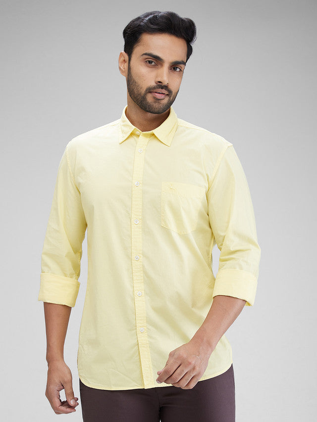 Parx Yellow Casual Shirt 