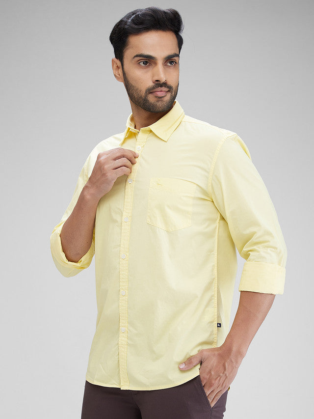 Parx Yellow Casual Shirt 