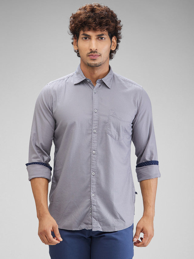 Parx Grey Casual Shirt 