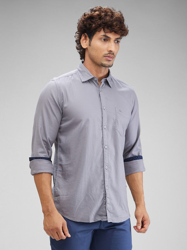 Parx Grey Casual Shirt 