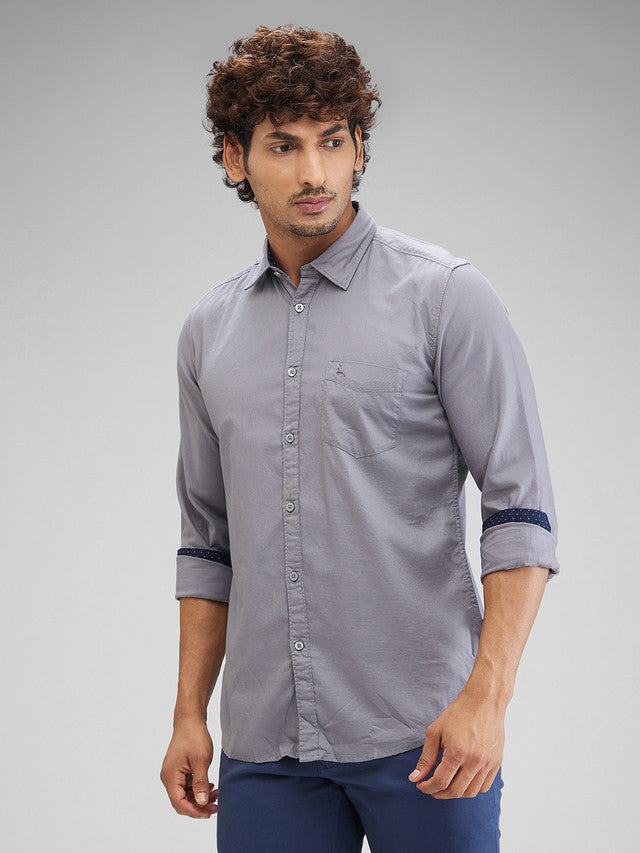 Parx Grey Casual Shirt 