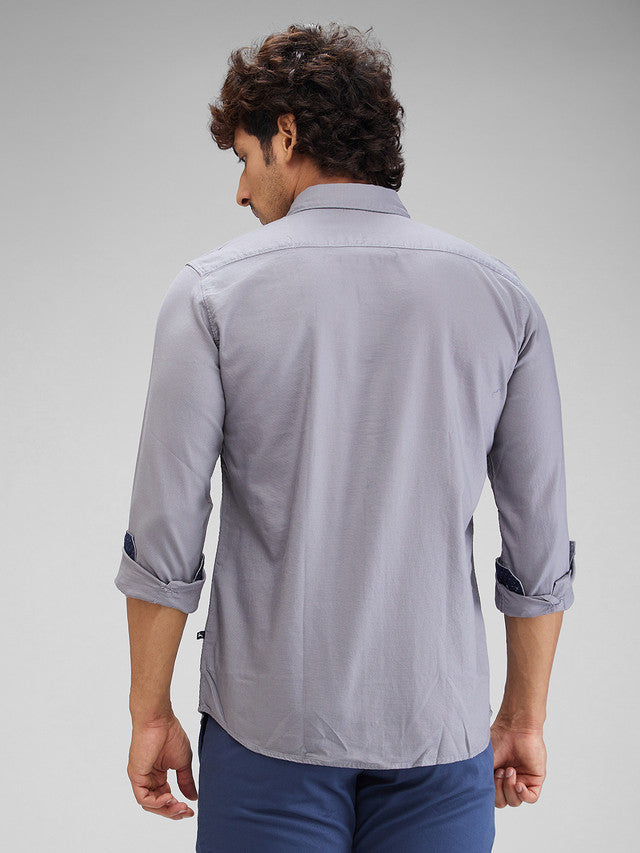 Parx Grey Casual Shirt 