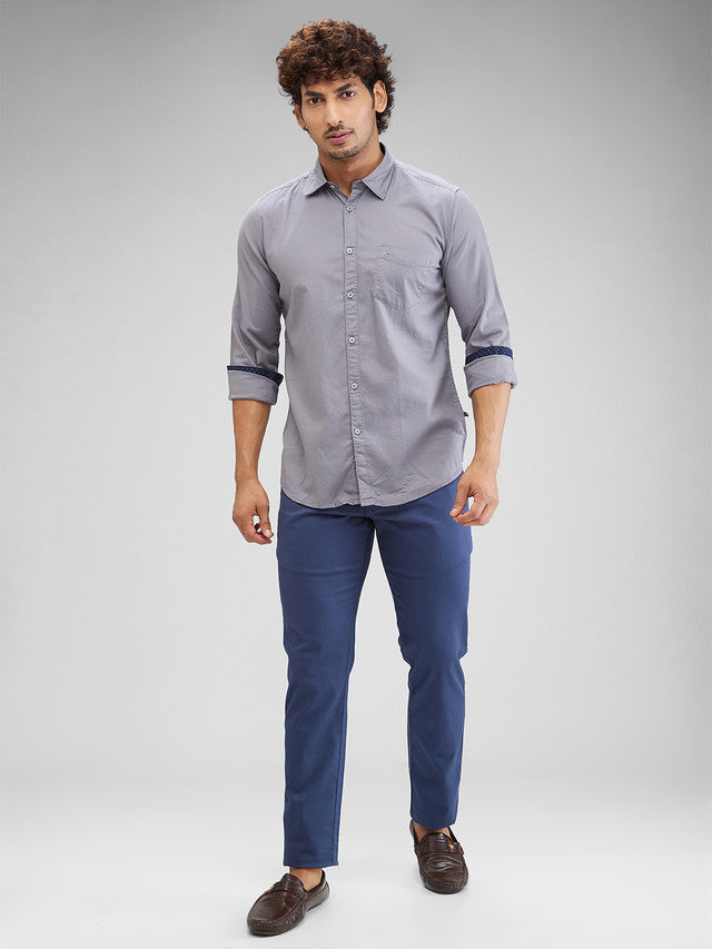 Parx Grey Casual Shirt 