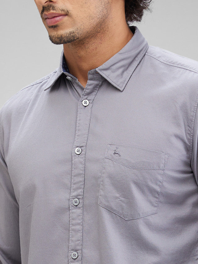 Parx Grey Casual Shirt 