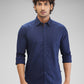 Parx Blue Casual Shirt 