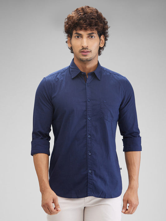 Parx Blue Casual Shirt 