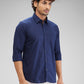 Parx Blue Casual Shirt 