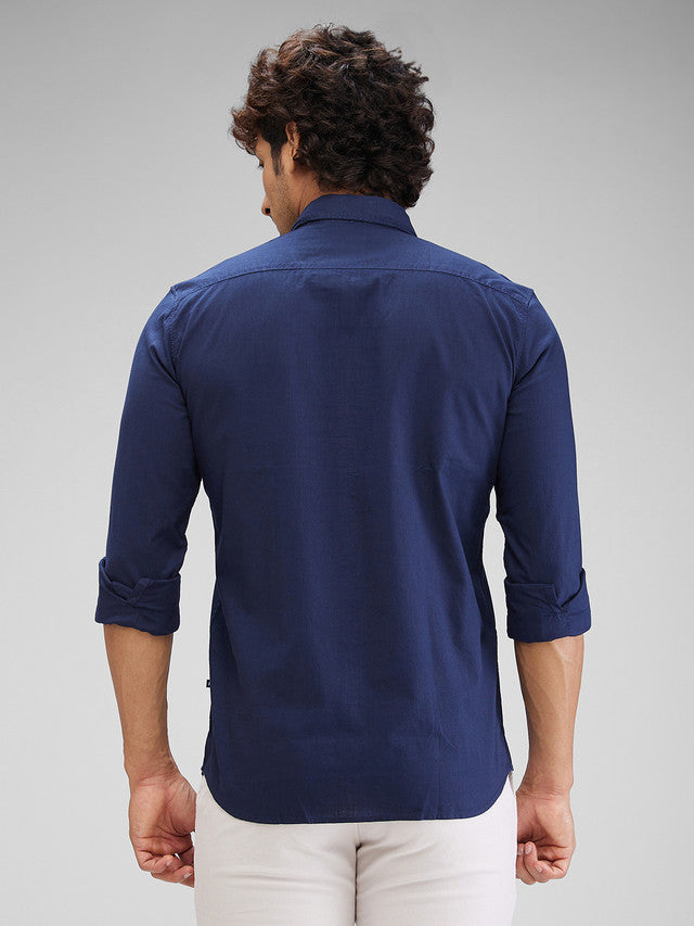 Parx Blue Casual Shirt 