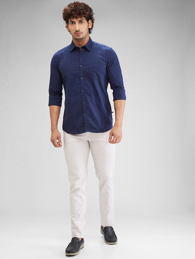 Parx Blue Casual Shirt 