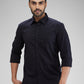 Parx Black Casual Shirt 