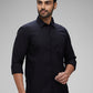 Parx Black Casual Shirt 