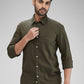 Parx Green Casual Shirt 