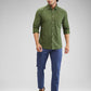 Parx Green Casual Shirt 