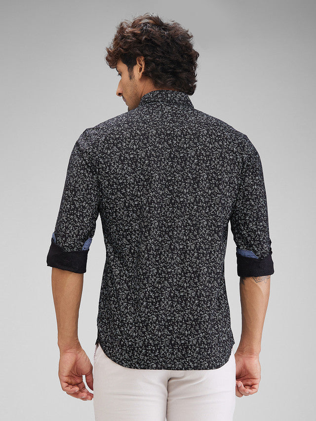 Parx Black Casual Shirt 