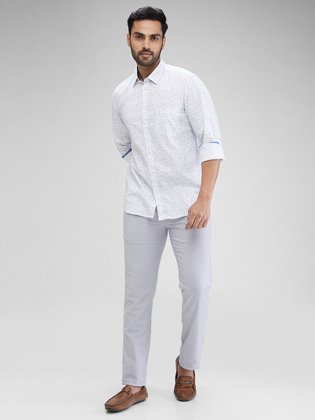 Parx White Casual Shirt 