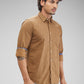 Parx Brown Casual Shirt 