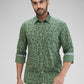 Parx Green Casual Shirt 