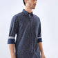 Parx Blue Casual Shirt