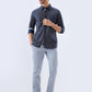 Parx Blue Casual Shirt