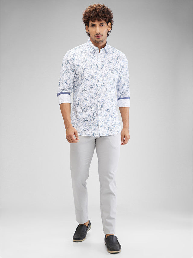 Parx White Casual Shirt 